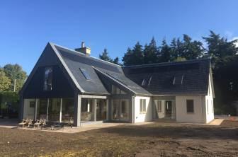 New House Built in Forteviot, Perthshire