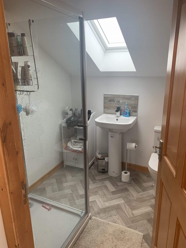 New bathroom fitted by Meldrum Construction