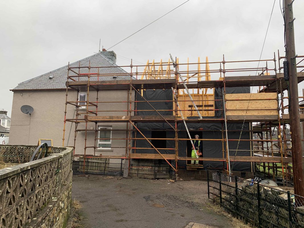 Meldrum House extension in Kinross