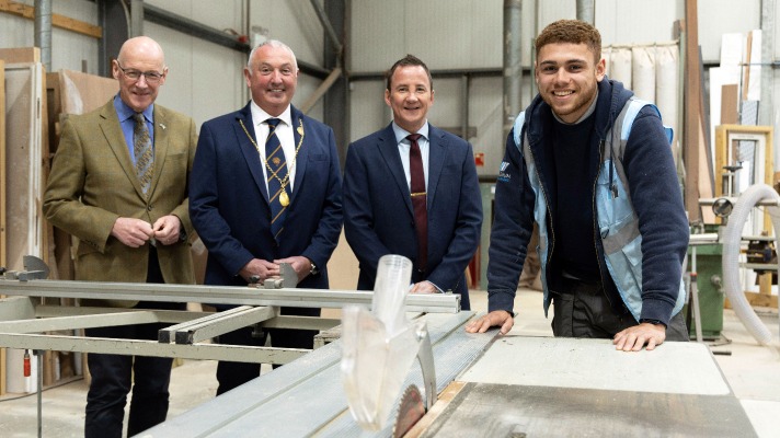 MELDRUM JOINERY AND BUILDING & PERTH GUILDRY LAUNCH FUND TO SUPPORT APPRENTICE HIRE